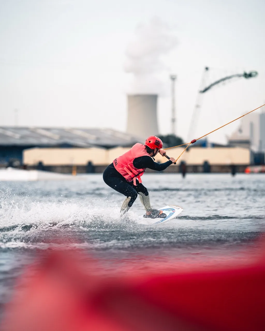 Wakeboarder at Supieria Rostock